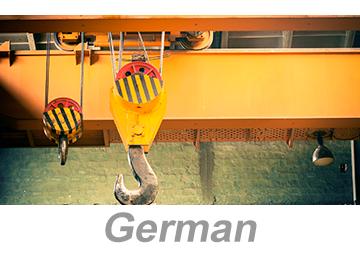 Overhead and Gantry Crane Safety (German) Sicherheit bei Überkopf- und Portalkranen Course