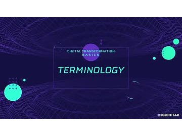 Digital Transformation Basics: Terminology