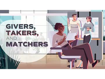 Givers, Takers, and Matchers