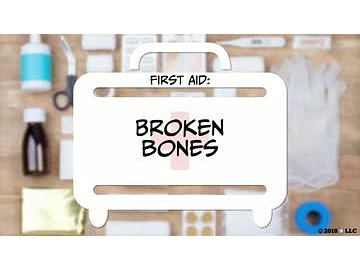 First Aid: Broken Bones