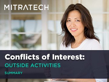 Conflicts of Interest: Outside Activities (Summary)
