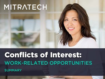 Conflicts of Interest: Work-Related Opportunities (Summary)