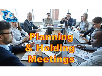 Planning and Holding Meetings
