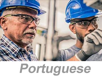 Personal Protective Equipment (PPE): Head Protection (Portuguese) Equipamento de Proteção Individual (EPI): proteção para cabeça