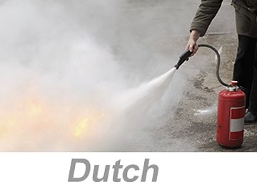 Fire Extinguisher Safety Awareness (Dutch) Bewustzijn van veilig gebruik van brandblusapparaten
