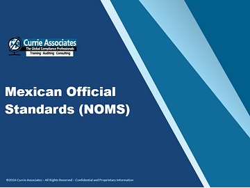 Mexican Regulation for Ground Transport of Hazardous Materials and Waste - Function Specific (NOMs) - 2026