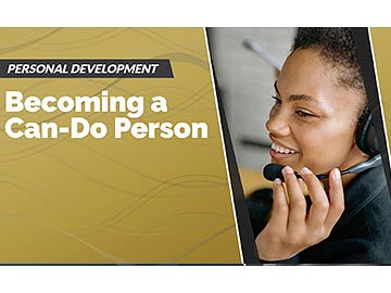 Personal Development: Becoming a Can Do Person