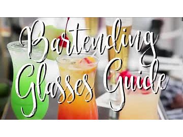 Beverage: 05. Bartending Glasses Guide