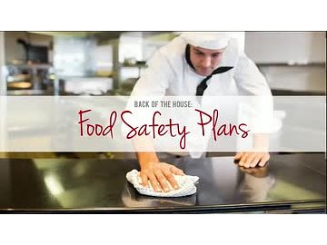 Back of the House: 06. Food Safety Plans