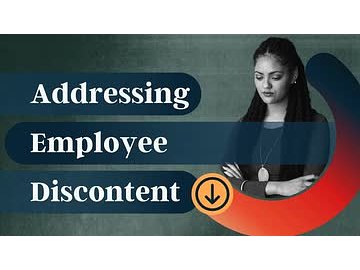 Addressing Employee Discontent