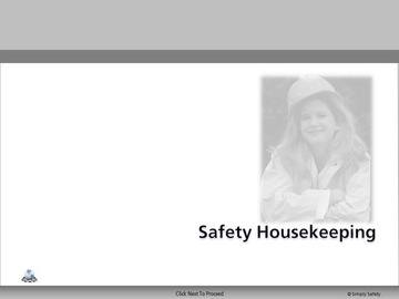 Safety Housekeeping V2.16 Course